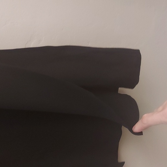 EILEEN FISHER Black Silk Sleeveless Button Down Maxi Dress with Mandarin Collar - Picture 6 of 11